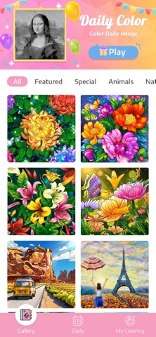 Coloring Book -Color by Number для iOS — официальный трейлер