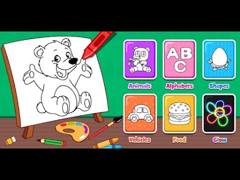Coloring Games & Coloring Kids для Android — официальный трейлер
