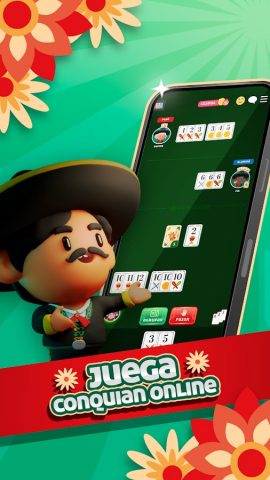 Conquian: Juego de Cartas для Android — скриншот 1