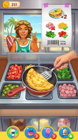 Cooking Crush: кухня игра для Android — скриншот 1