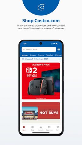 Costco Wholesale для Android — скриншот 1