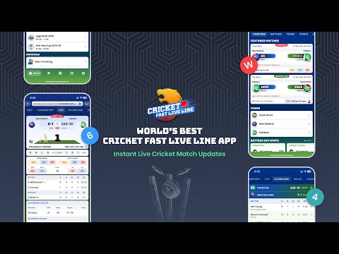 Cricket Fast Live Line — CFLL для Android — официальный трейлер