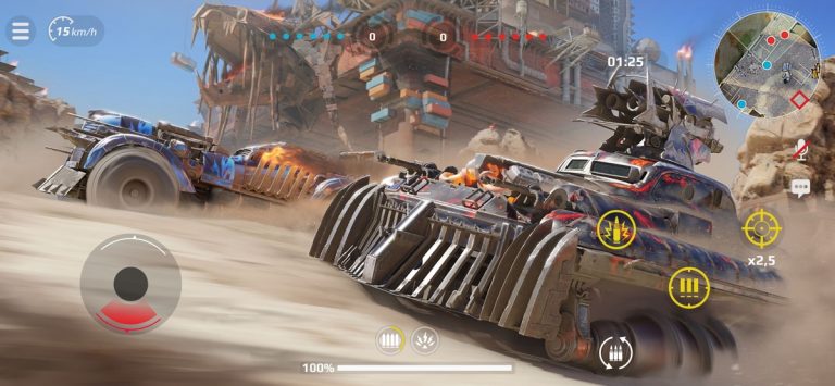 Crossout Mobile — ПвП экшен для iOS — скриншот 1