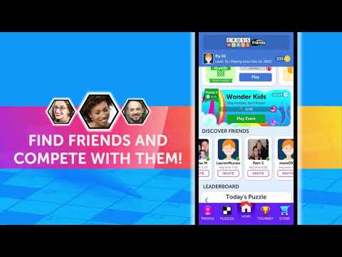 Crosswords With Friends для Android — официальный трейлер