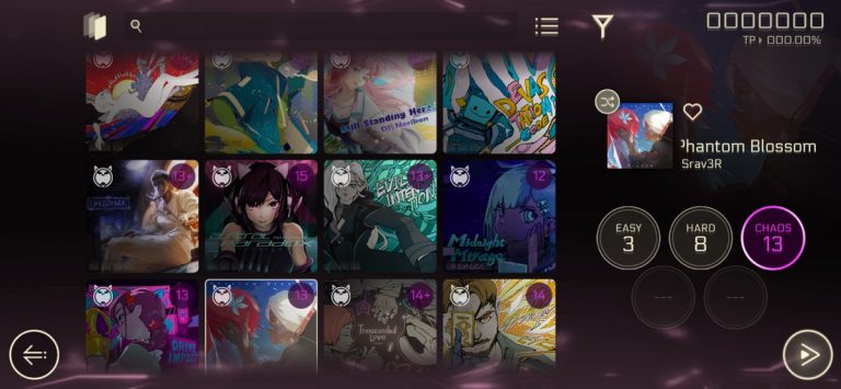 Cytus II для iOS — скриншот 4