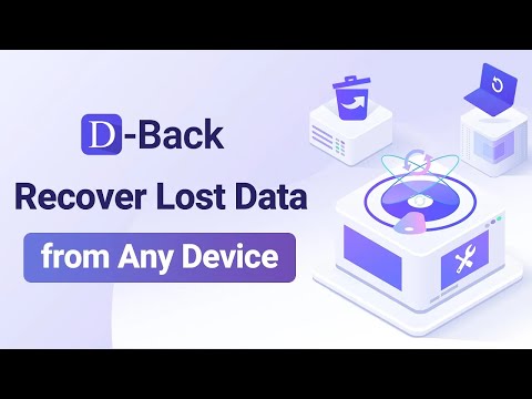 D-Back: Data Recovery Tool — официальный трейлер