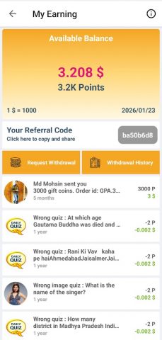 Daily Quiz — Earn Money для Android — скриншот 4