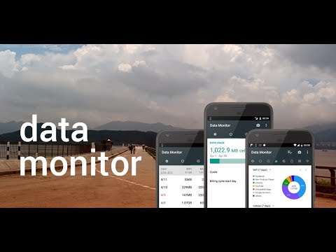 Data Monitor: Simple Net-Meter для Android — официальный трейлер