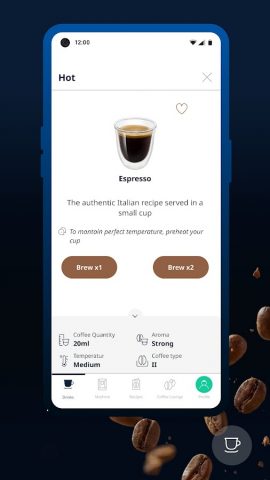 De’Longhi COFFEE LINK для Android — скриншот 4