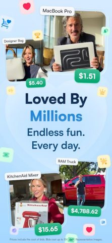 DealDash — Bid & Save Auctions для Android — скриншот 2