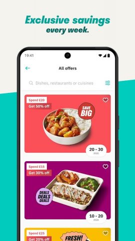 Deliveroo: Food & Shopping для Android — скриншот 3