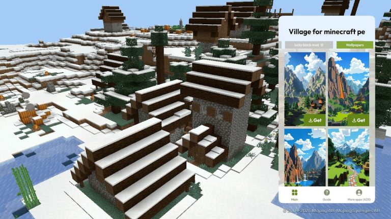 Деревня в Майнкрафте для Android — скриншот 3