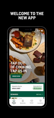 Dig Inn | Order online для Android — скриншот 1