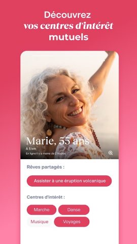 DisonsDemain — Rencontres 50+ для Android — скриншот 2