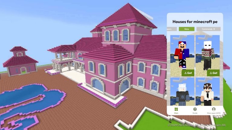 Дома в майнкрафт пе для Android — скриншот 4