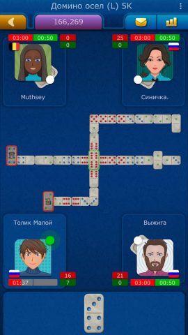 Домино LiveGames онлайн для Android — скриншот 2