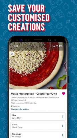 Domino’s Pizza Delivery UK&ROI для Android — скриншот 3