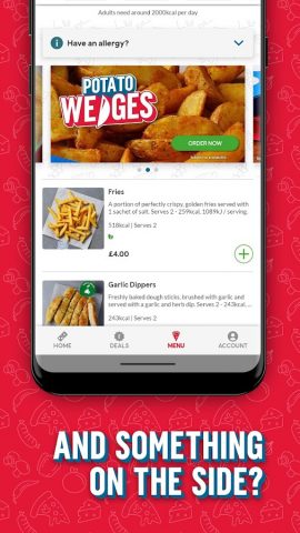 Domino’s Pizza Delivery UK&ROI для Android — скриншот 4