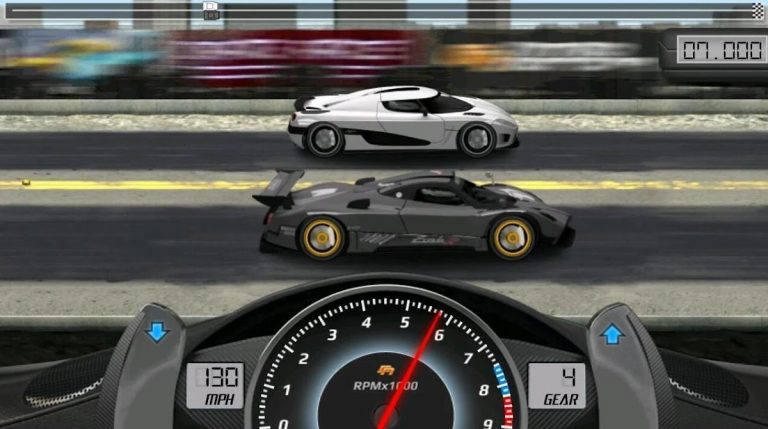 Drag Racing для Android — скриншот 2