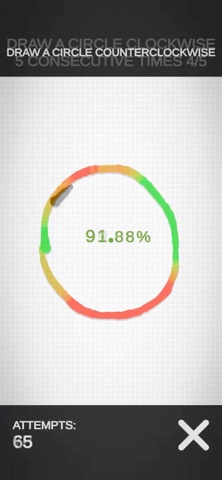 Draw Perfect Circle Challenge! для iOS — официальный трейлер