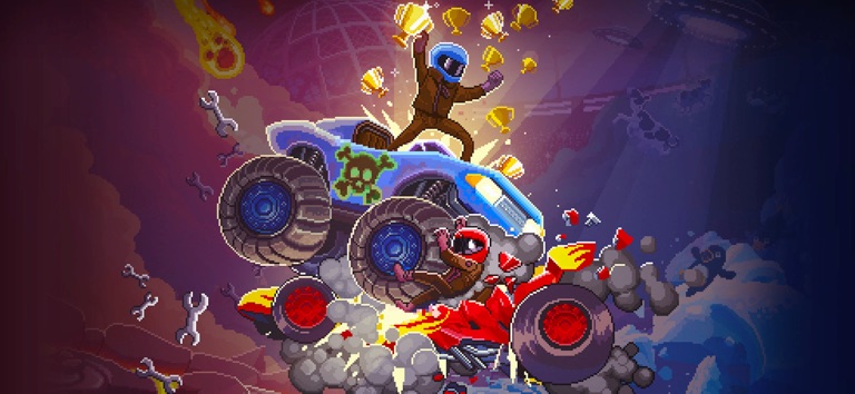 Drive Ahead! — Битвы на тачках для iOS — официальный трейлер