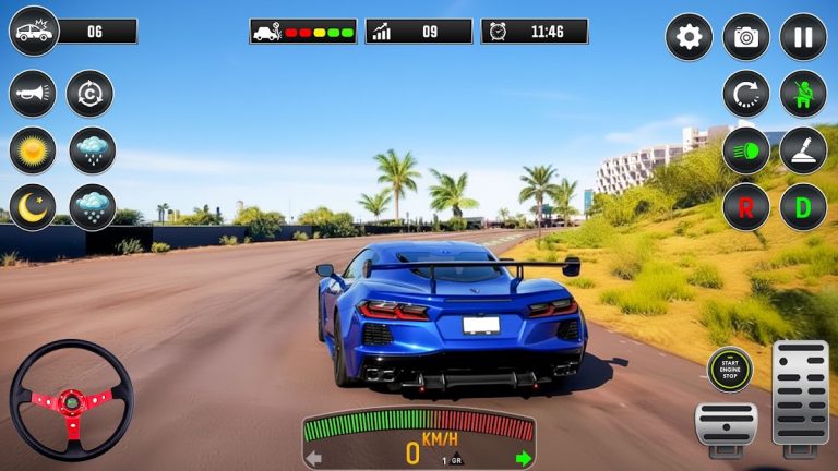 Driving School — Car Games 3D для Android — скриншот 2