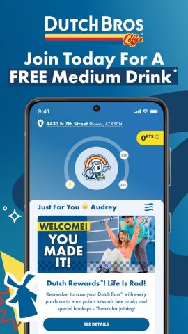 Dutch Bros для Android — скриншот 1