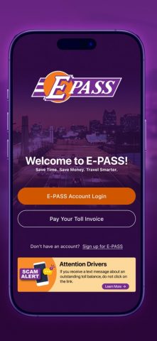 E-PASS Toll App для iOS — скриншот 1