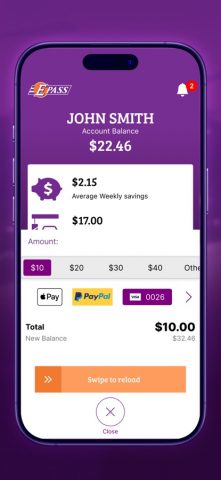 E-PASS Toll App для iOS — скриншот 4