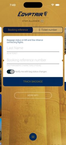 EGYPTAIR для iOS — скриншот 3