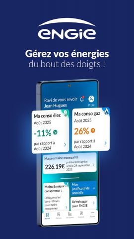 ENGIE Fournisseur d’energie для Android — скриншот 1