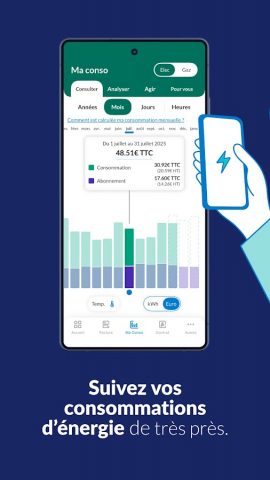 ENGIE Fournisseur d’energie для Android — скриншот 2