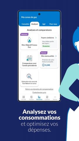 ENGIE Fournisseur d’energie для Android — скриншот 5