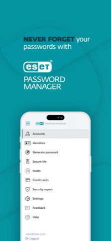 ESET Password Manager для iOS — скриншот 2