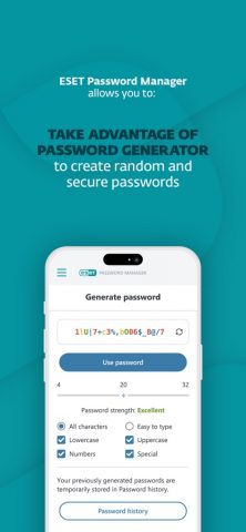 ESET Password Manager для iOS — скриншот 4