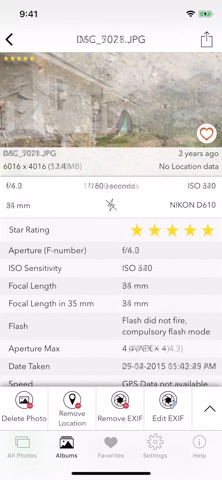 EXIF Viewer LITE by Fluntro для iOS — официальный трейлер