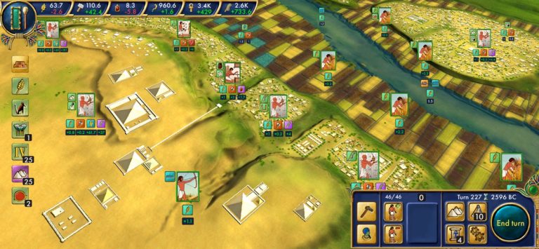 Egypt: Old Kingdom для iOS — скриншот 1