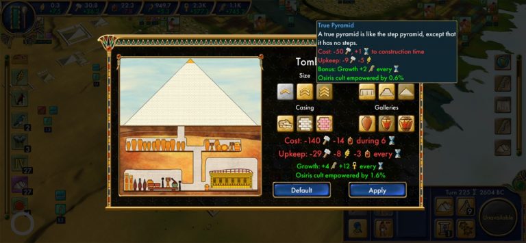 Egypt: Old Kingdom для iOS — скриншот 4