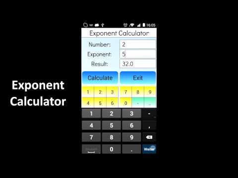 Экспонента калькулятор для Android — официальный трейлер