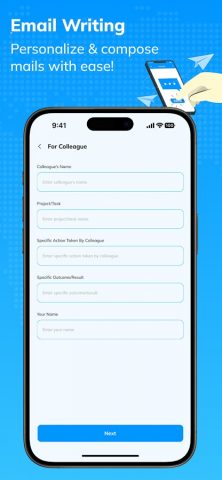 Email Generator: Email Writer для Android — скриншот 5