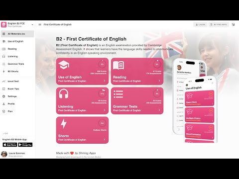 English B2 First (FCE) для Android — официальный трейлер