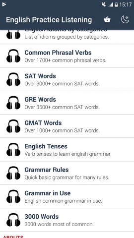 English Listening Practice для Android — скриншот 3
