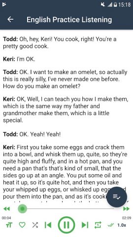 English Listening Practice для Android — скриншот 5