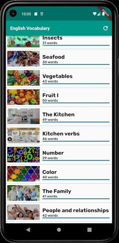 English Vocabulary In Use для Android — скриншот 1
