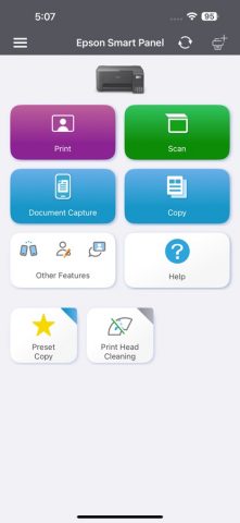 Epson Smart Panel для iOS — скриншот 2