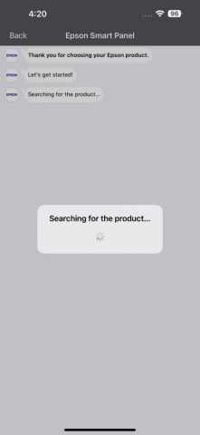 Epson Smart Panel для iOS — скриншот 4