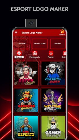 Esports Gaming Logo Maker для Android — скриншот 1