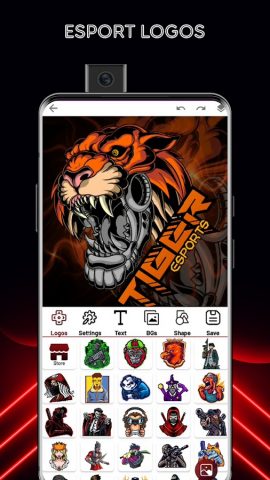 Esports Gaming Logo Maker для Android — скриншот 3