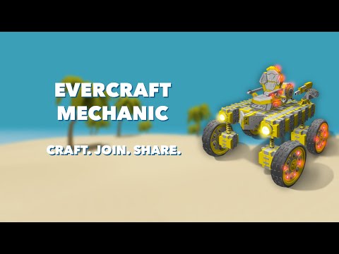 Evercraft Mechanic: Sandbox для Android — официальный трейлер