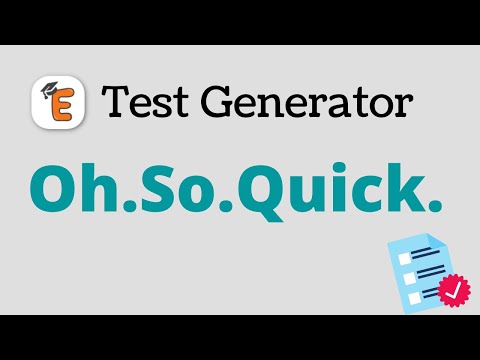 Examin8 — Test Generator App для Android — официальный трейлер